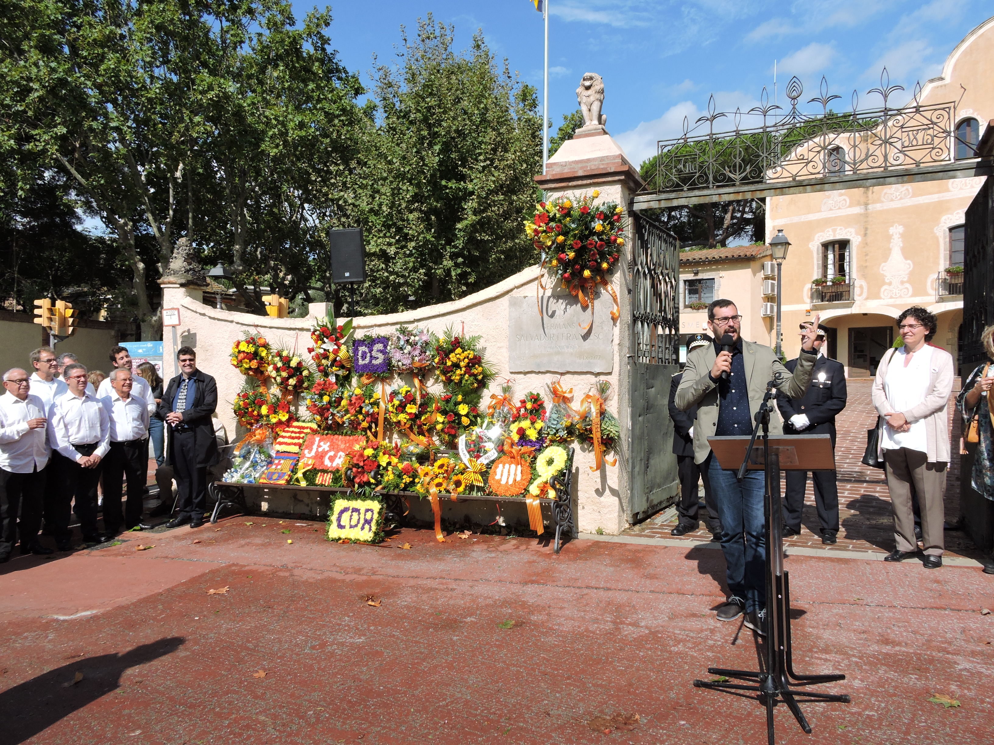 Ofrena floral Onze de Setembre 19
