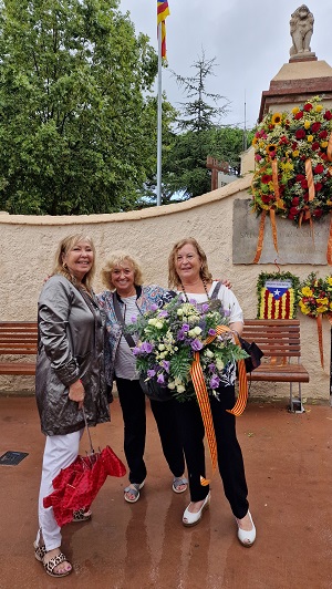 Ofrena floral 11 de Setembre 2025