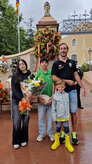 Ofrena floral 11 de Setembre 2025