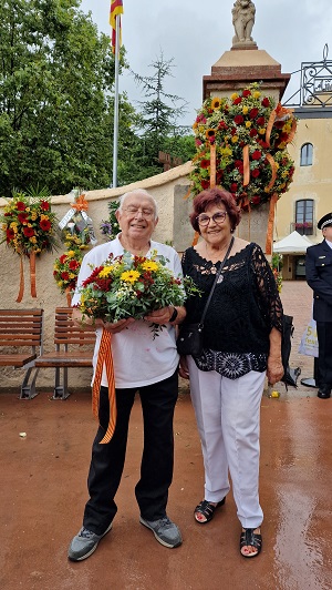 Ofrena floral 11 de Setembre 2025