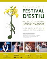 cartell Projecci&oacute; Elisir d'Amore