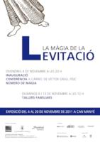 cartell expo La Màgia de la Levitació