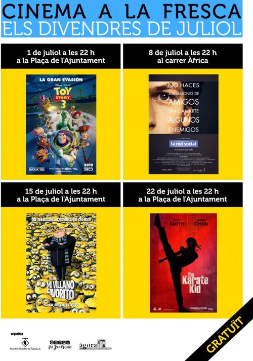 cartell cinema a la fresca