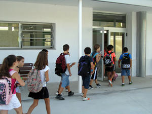 Tornada a l'escola Fabra