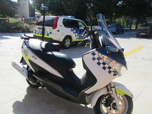 Nova moto de la Policia