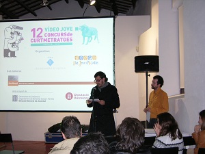 Lliurament de premis del 12a V&iacute;deo Jove