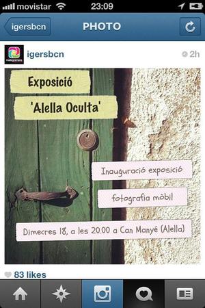 Cartell Alella Oculta