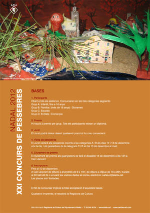 bases concurs pessebres