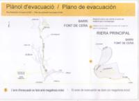 Plànol d'evacuació
