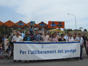 Mobilitzaci&oacute; peatge 13 de maig