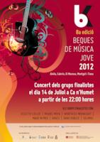 Concert final beques de música jove