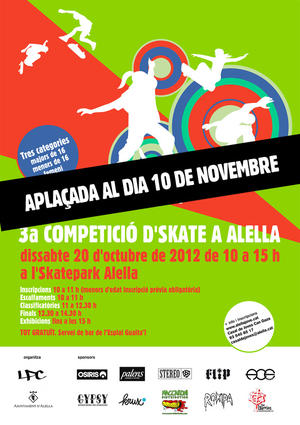 3a  Competició d'Skate 10 de novembre