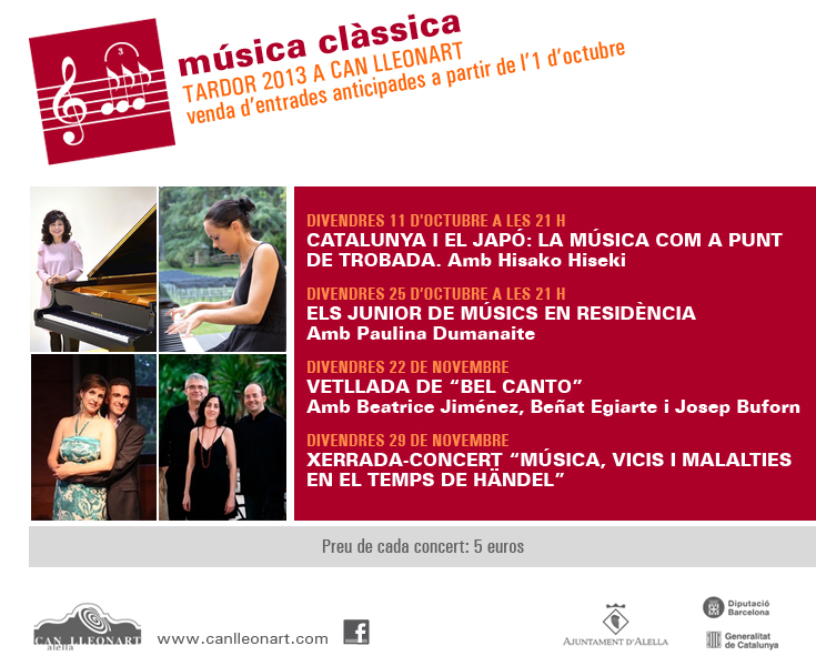 Concerts m&uacute;sica cl&agrave;ssica