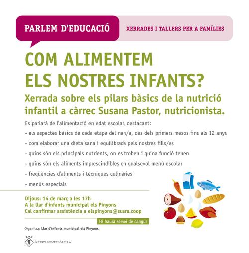 Com alimentem els nostres infants?