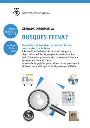 Busques feina?