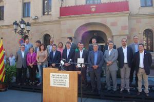 Signatura Declaraci&oacute; de Vilassar de Dalt d'alcaldes i alcaldesses del Maresme