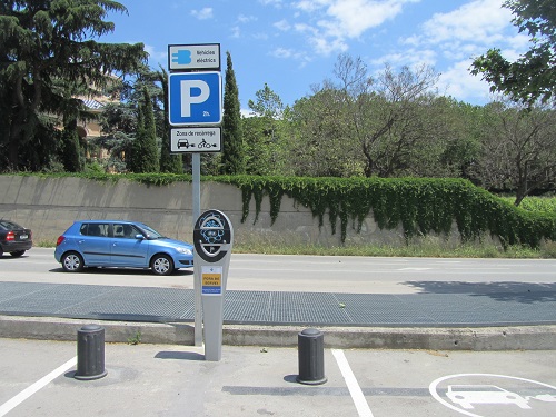 Punt de recrrega de vehicles elctrics