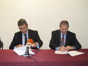 Signatura conveni Can Magarola