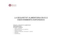 Seguretat alimentària en esdeveniments esporàdics