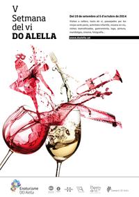 Cartell Setmana del Vi DO Alella