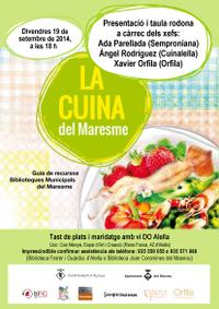 Presentaci&oacute;: "La cuina del Maresme"