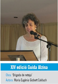 M. Eug&egrave;nia Gisbert, guanyadora XIV Alella a Guida Alzina