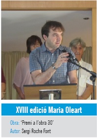 Sergi Roche, guanyador XVIII Alella a Maria Oleart