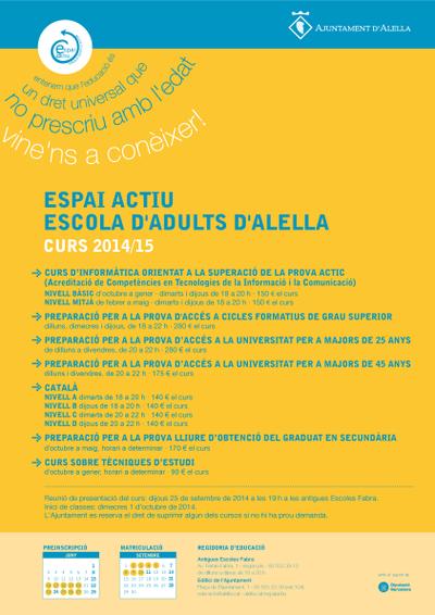 Espai Actiu curs 2014-2015