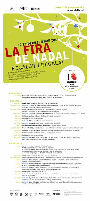 Fira de Nadal i actes de la Marató