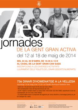 Cartell Jornades de la Gent Gran