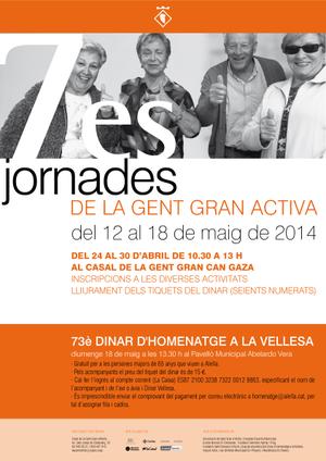 Cartell Jornades de la Gent Gran