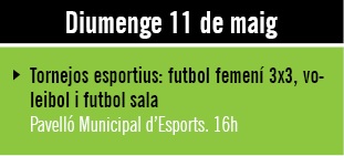 Diumenge 11 de maig