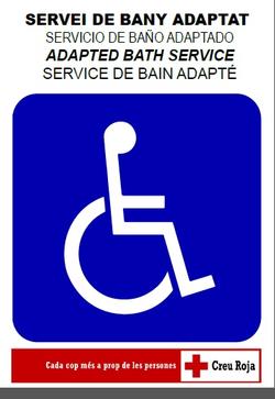 Banya adaptat a la platja