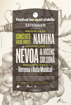 Cartell Festival Bouquet d'Alella