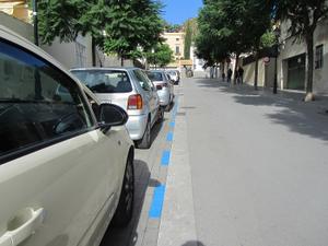 Zona blava carrer balmes