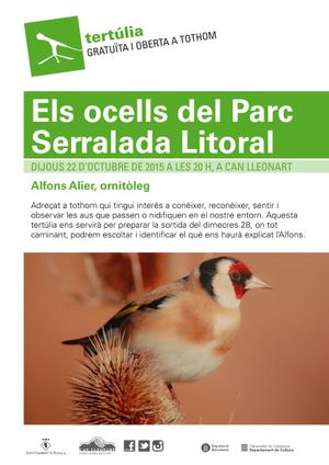 Els ocells del Parc de la Serralada Litoral