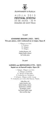 Programa 1r concert Programa 1r concert