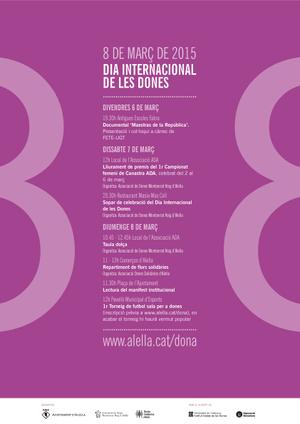 8 de mar&ccedil; 2015