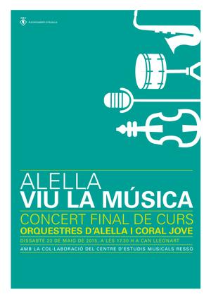 Fi de curs d'Alella Viu la M&uacute;sica