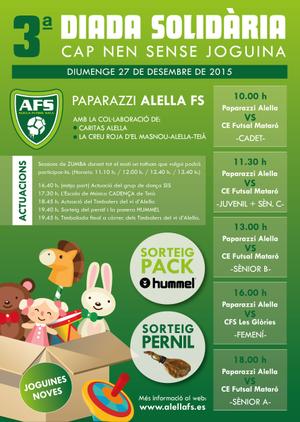 Diada Solid&agrave;ria Alella Futbol Sala