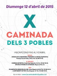 X Caminada dels Tres Pobles