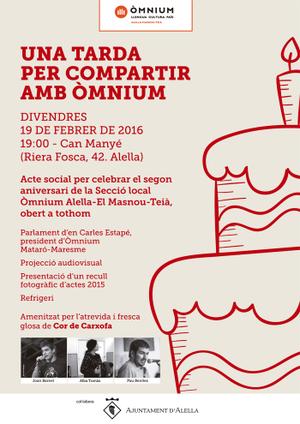 2n aniversari Òmnium cultural