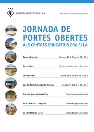 Portes obertes escoles