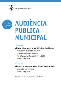 Audi&egrave;ncia P&uacute;blica