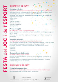 Festa del Joc i de l'Esport