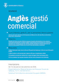 Angl&egrave;s gesti&oacute; comercial