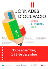 2es Jornades d'Ocupació d'Alella, el Masnou i Teià