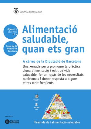 Menjar b&eacute; quan ets gran