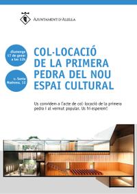 Cartell primera pedra
