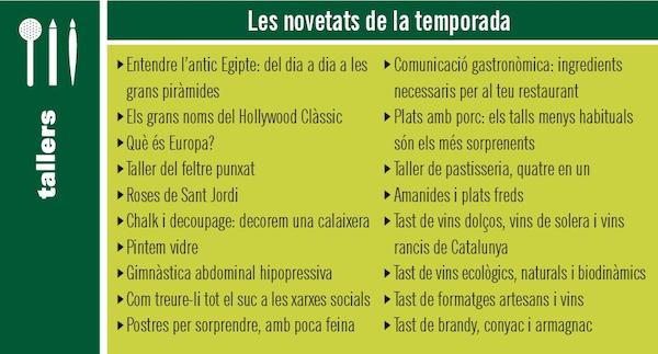 Cursos nous de primavera